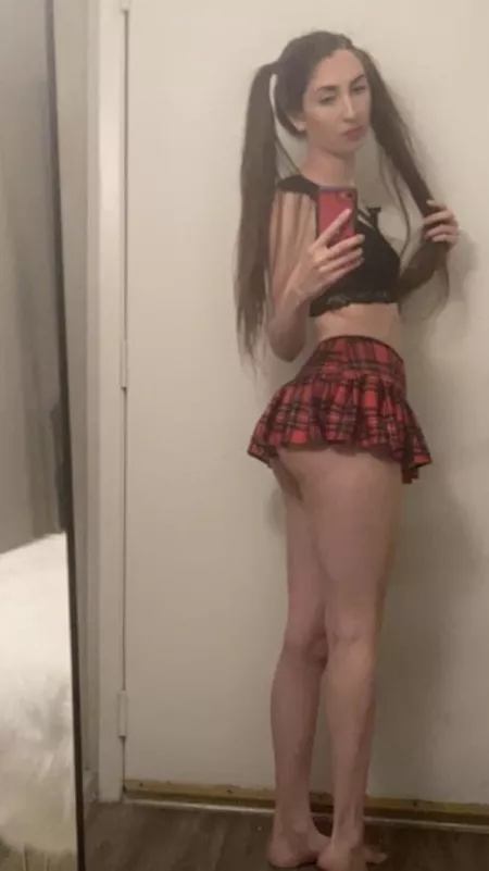 Wanna see what’s under my skirt ? by egirlfromyournight