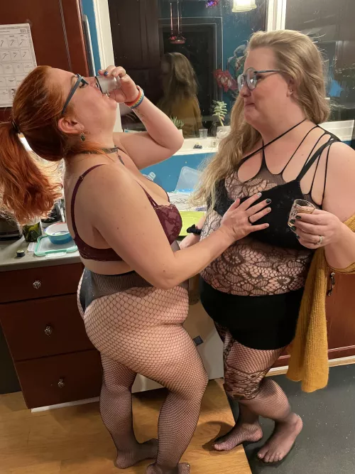 Wanna take a shot with us? by TwoLipFest