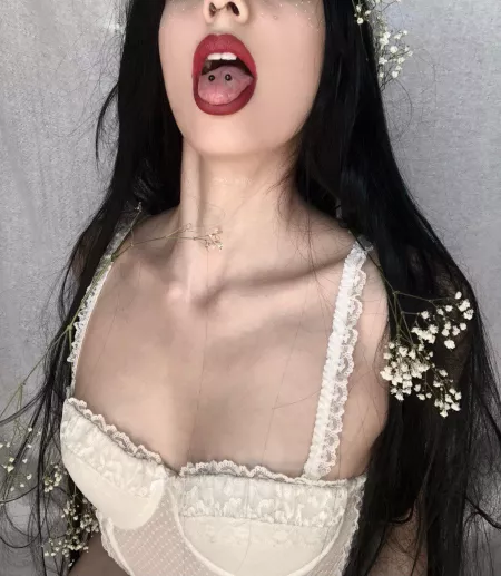 Wanna try my pierced tongue on your body? by kkinkitty