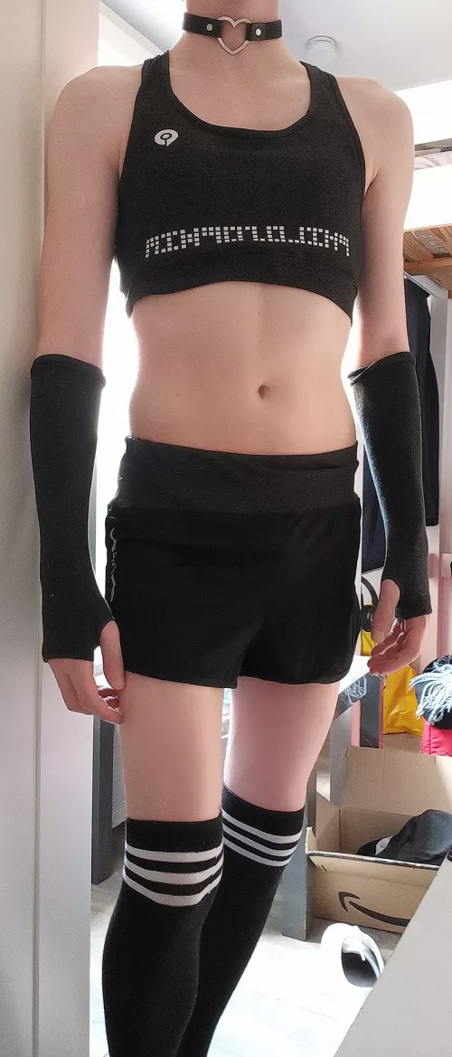 Wanna work out together ? by GbrlKn