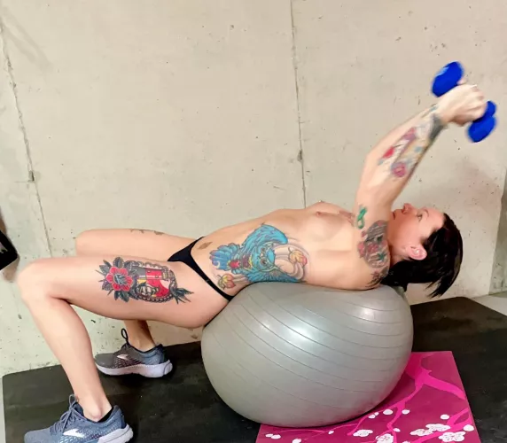 Wanna workout ? by Harleycouple12