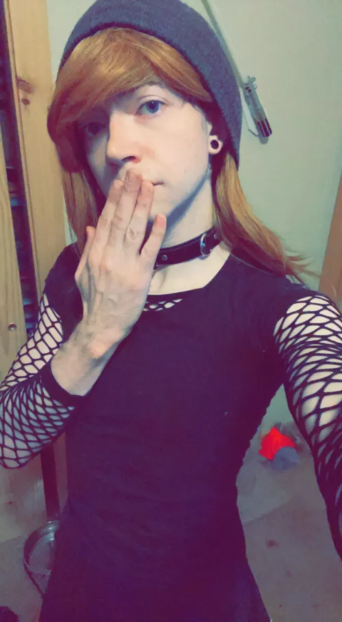 Want a kiss? 💋 by WolfPup7