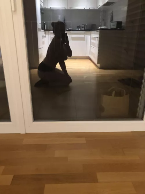 want me to clean your kitchen?😏 by littleprecious_