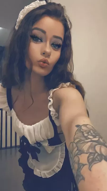 Want me to clean your place? I’ll do it topless. by Kenziemarkkxo