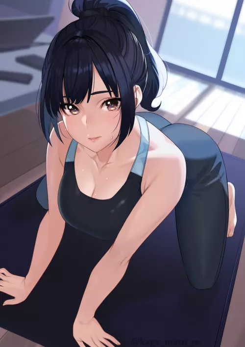 Want to do some yoga with me? by cumshotsplash