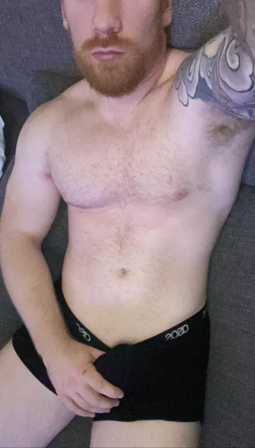 Want to Netflix and chill….one rule, no clothes aloud by ginjajack87