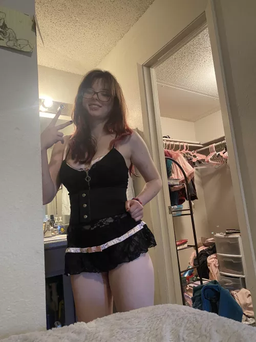 want to see more of me? find my of link below 🥰😜 by CottonCandyModel