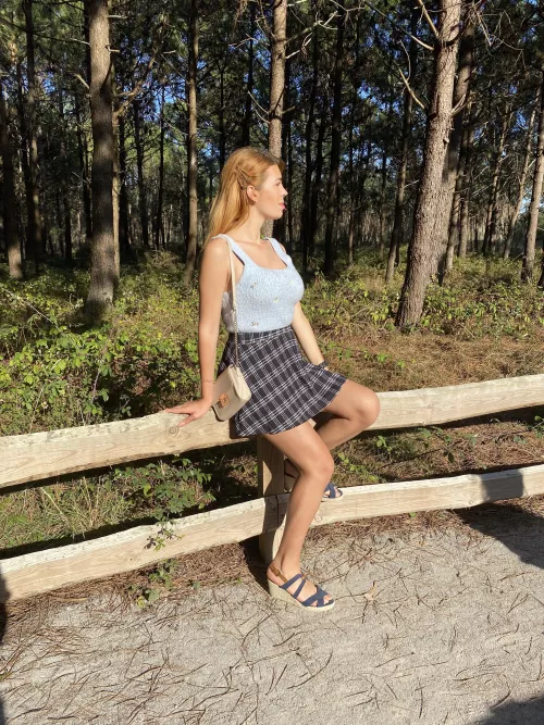 Want to see under the skirt? 🔥😝 by Notmisslolly