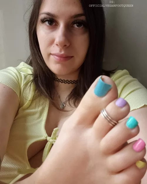 Want to suck? by Veganfootqueen