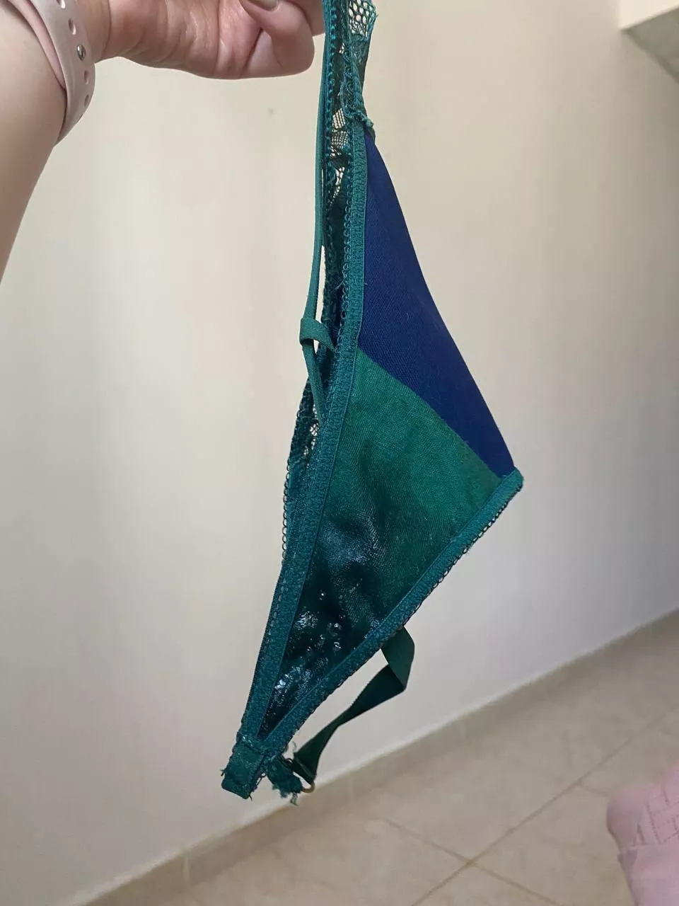 Want to suck my wetness straight through my panties? 😇 posted by goodgirlpeach