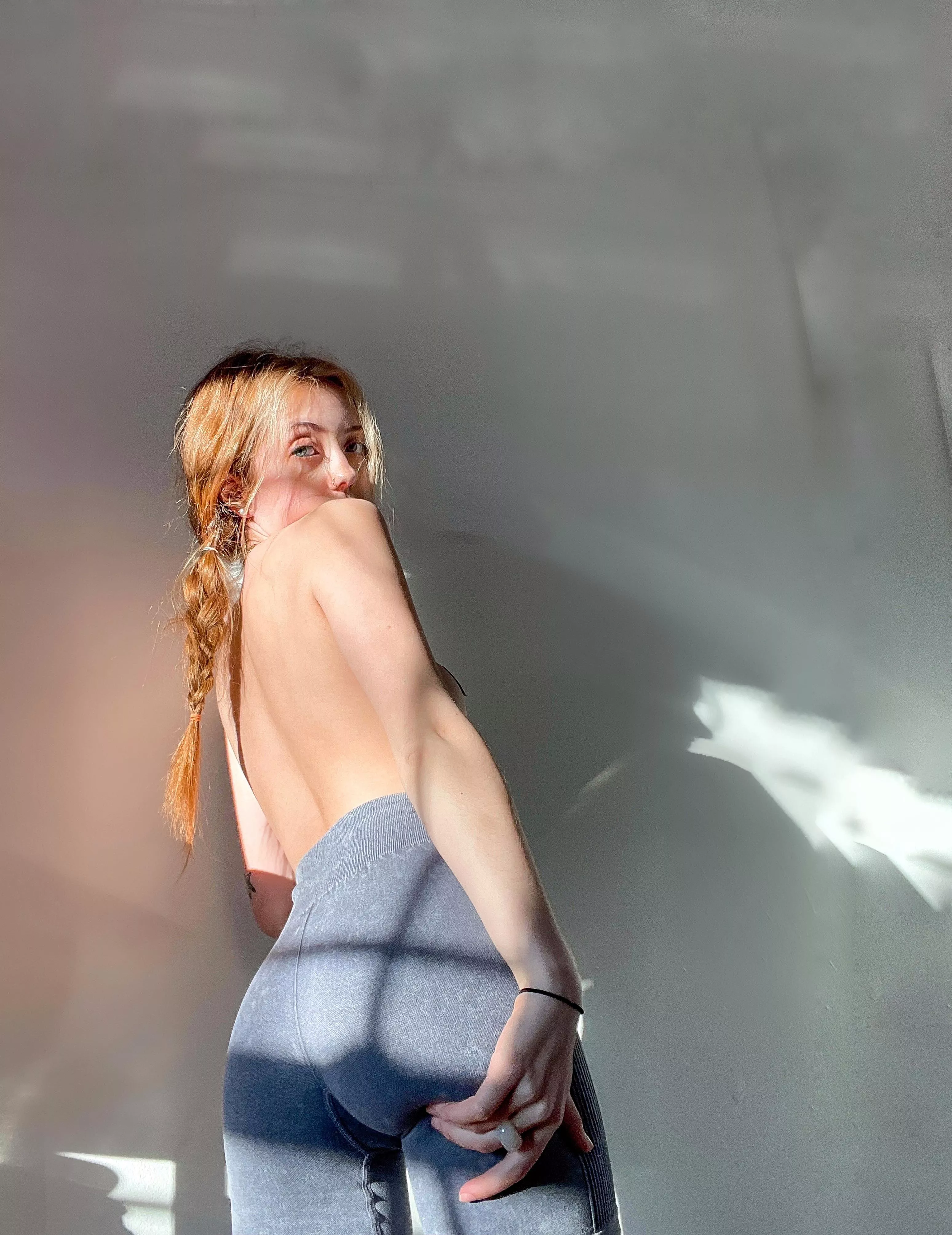 Wanted to share my yoga shorts booty with you , pretty ‘tight’ huh ? posted by bussdownbella