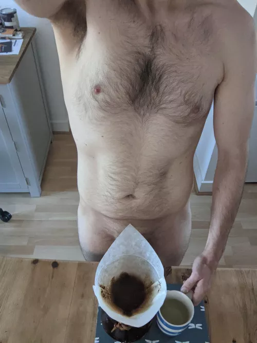 Warm me up while I warm the cup? ☕😘 by BeardedBrit90