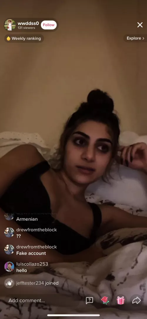 Was a fake but who knows her real account? by Thegreenthumb11