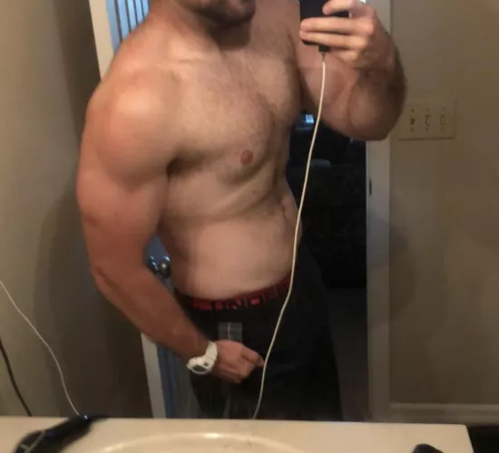 Was feeling (M)yself after arm day today by Txteacher92