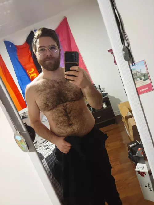 Was so sweaty after a 3 hour hike in the snow by hairyMtl