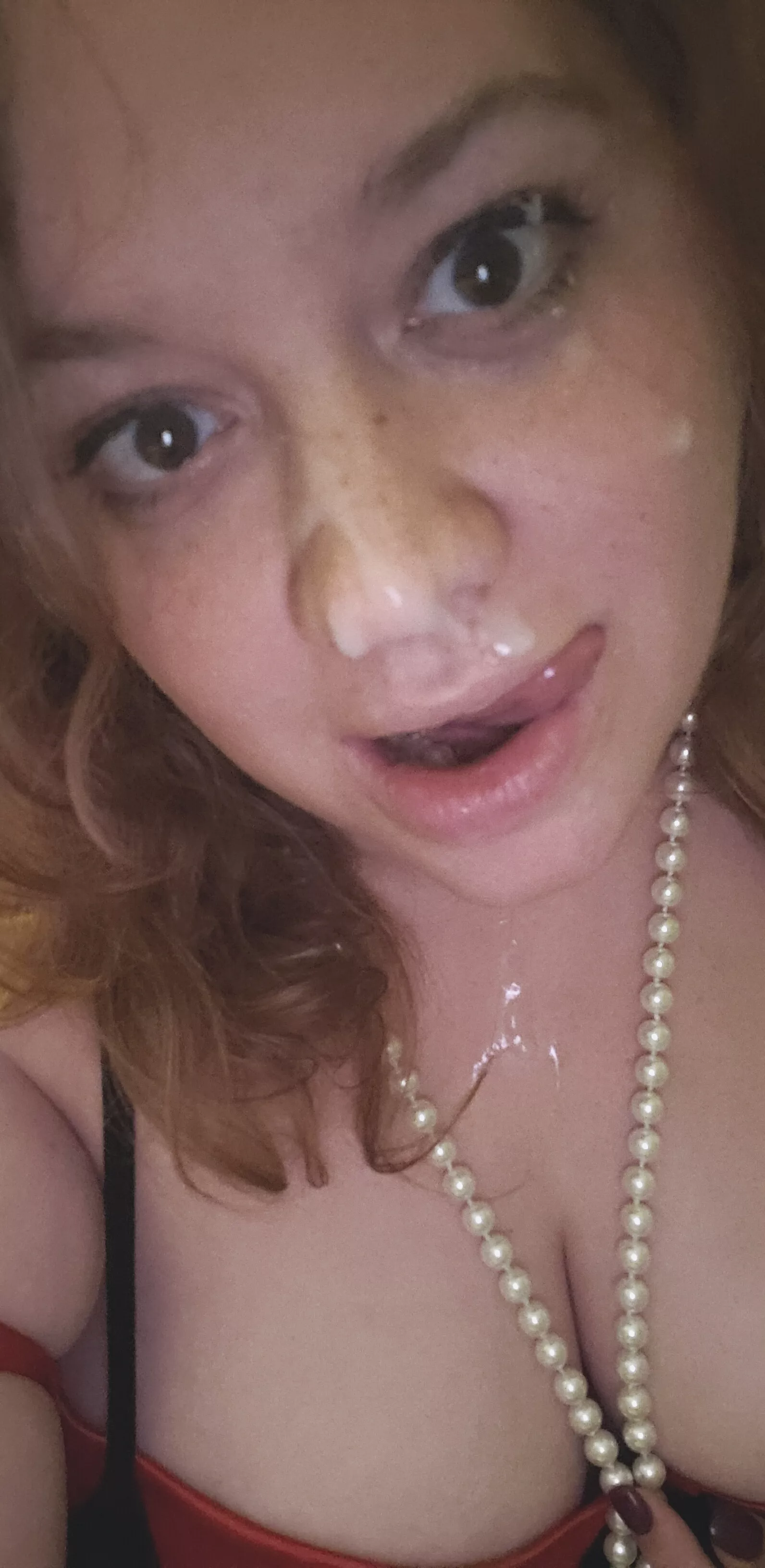 Was that necklace there a minute ago? posted by AuroraVega