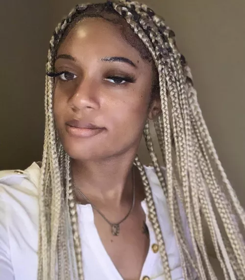 was told to post my n***** face with no makeup so as usual I did what I was told 🤗 I need my ratchet braids pulled 😩 KIK// FineAssSub by FineGhettoSub