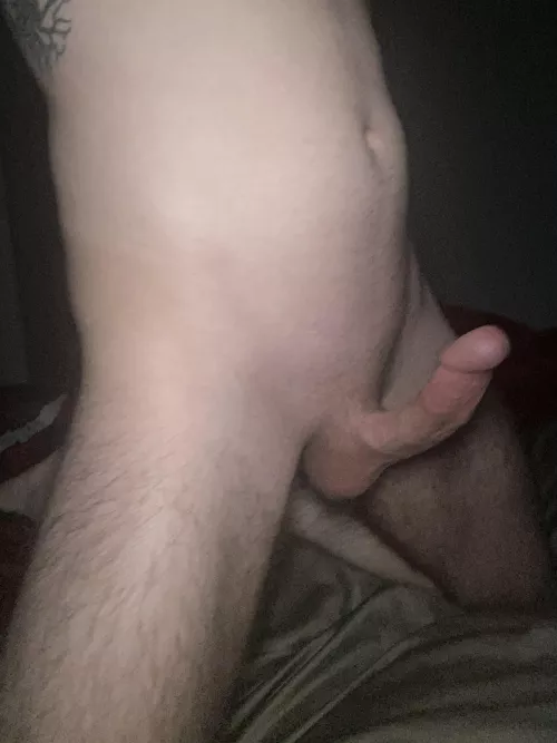 Wasn’t sure to post this or not 🥺 which way you wanna play with this? Knees or lay me down? 👀😏 by s3xytiger