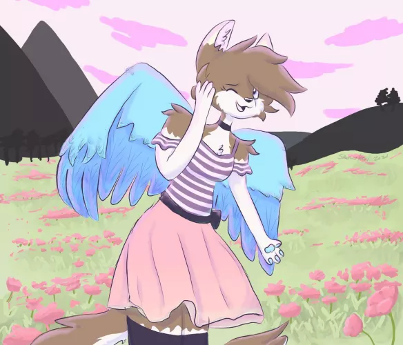 Wasn’t too happy with how this was turning out so let’s say it is done!! by Snowwingedwolf