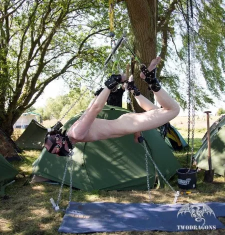 Wasn’t what I expected when invited to go camping with my master and his friends 😜😜 by gatot191