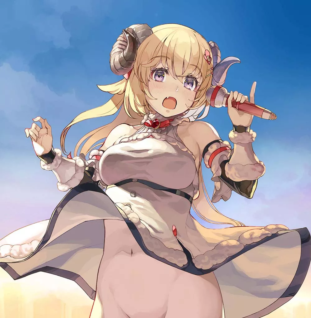 Watame [Hololive] posted by its_CheeChung