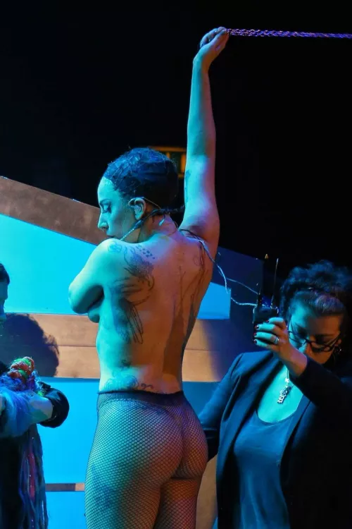 Watch her strip down on stage by IAmAMan_YouRetard