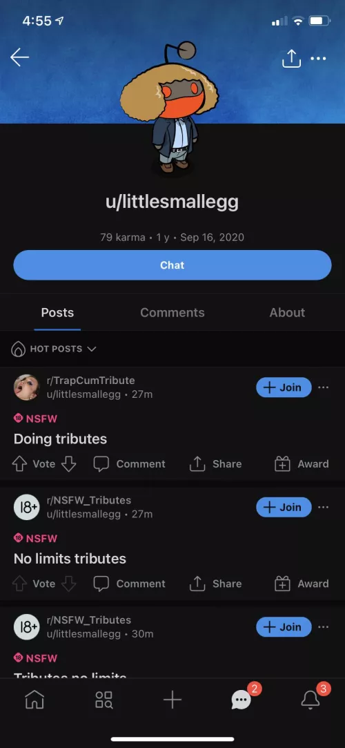 Watch out collector blocked me after saying he was sending a trib by Educational-Flow-485