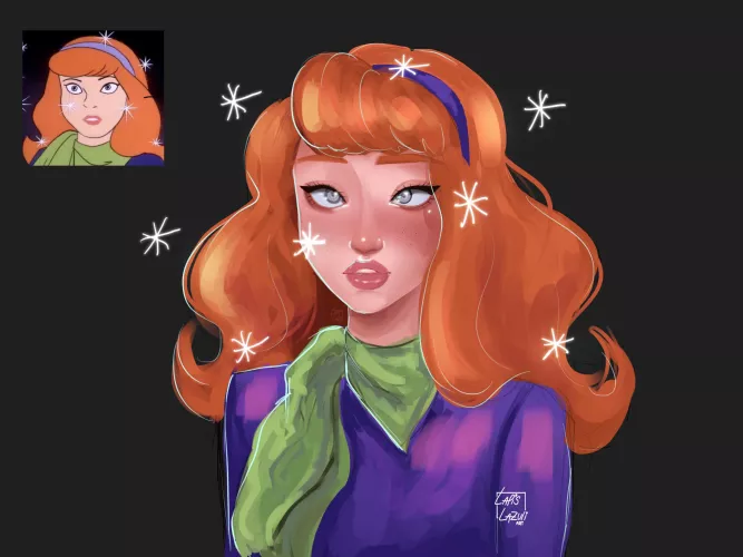 Watch the pretty coin, Daphne [Daphne, Scooby Doo] [LapisLazuliArt] by lapislazuliart