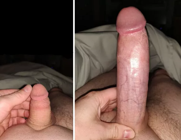 Watching it grow amazes me. by ExhibitionistHung