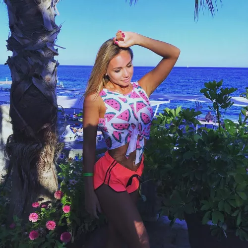 Watermelon shorts by throwaqqount