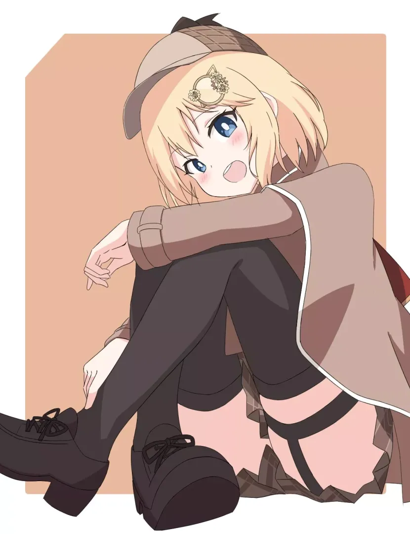 Watson's plump little thighs posted by Henthigh_Senpai