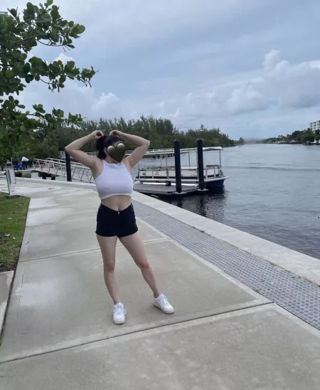 Waving hello to the passing boats …. pt. 1 by Illuminatingwmn