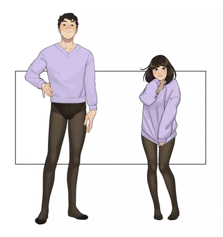 We are men, we are men in tights by CastleDolphyn (MTF/TG) by not4myprimary