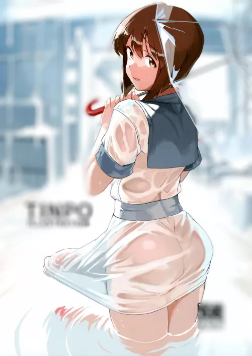 We can fuck under my umbrella, ella, ella, eh, eh, eh. (Tinpo Illustration) by FranKiDestroyer