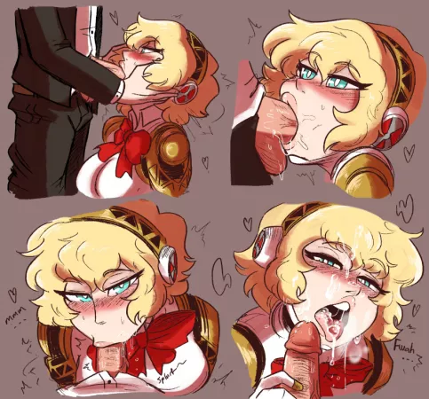 We DESERVE more Aigis hentai (source: Scruffyturtles) by kachowsker89