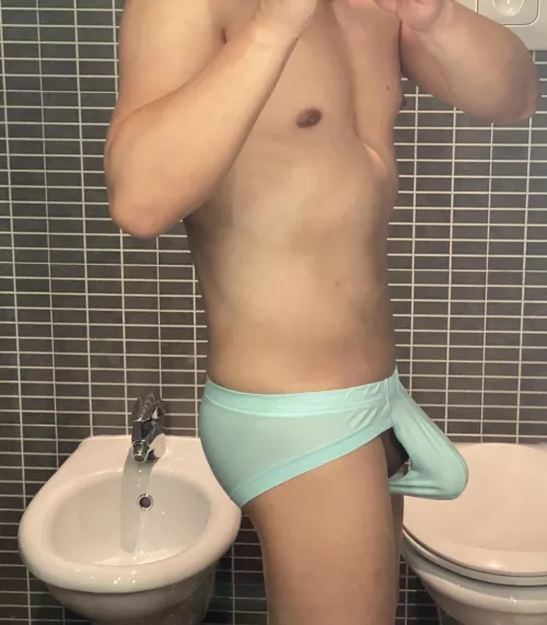 We got a hotel room and he gave me a BJ thru my briefs. Does anyone else enjoy that? by ClockChock