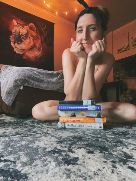 We have a lot of reading to do so you might as well get comfy! by Bookish_Babe_