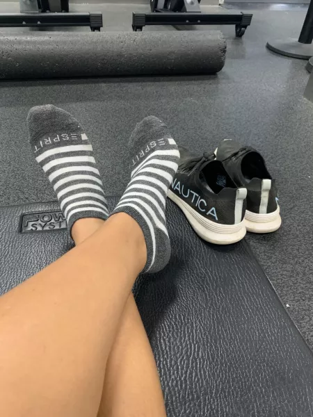 We love love sweaty gym socks 😘 by librabutterfly