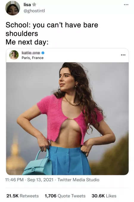 We need to abolish dress codes by Fashionhistorybu