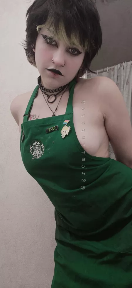 We sexualizing baristas now? by cumbunii