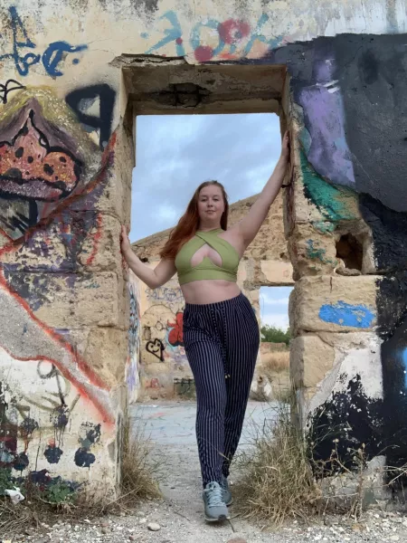 Wearing a cheeky little outfit on holiday, what do you think? by shakeburgernfries