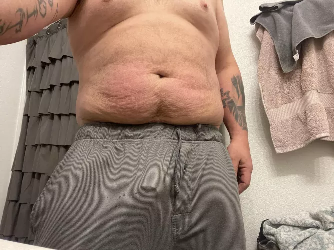 Wearing her favorite pants!! by Delicious_Rent_2128