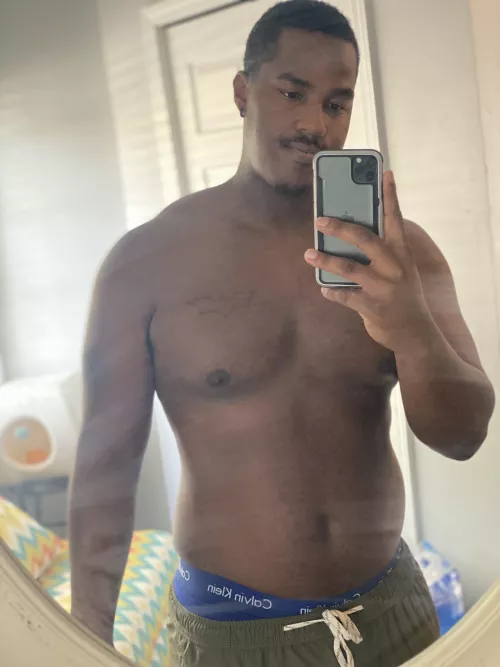 Wearing my Calvins and thinking about all the mens underwear sections I found myself wandering into as a kid 🤔 by CantW82BKing