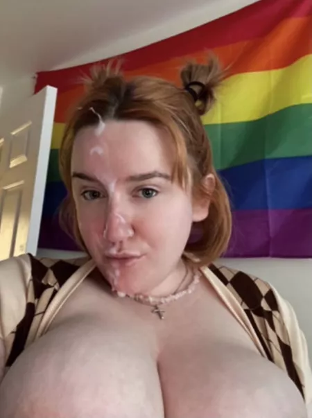 wearing my facial with pride 💦 by urpisceswhore