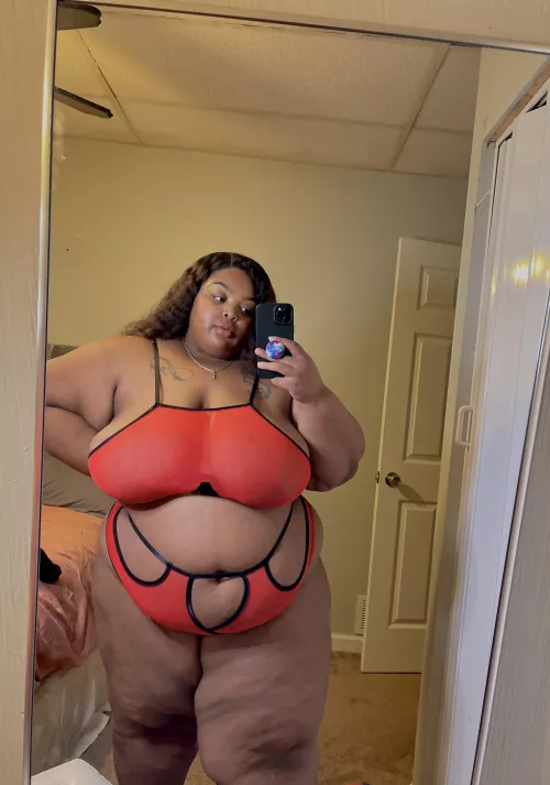 Wearing my favorite color 😈🚩 by DanekDanielle