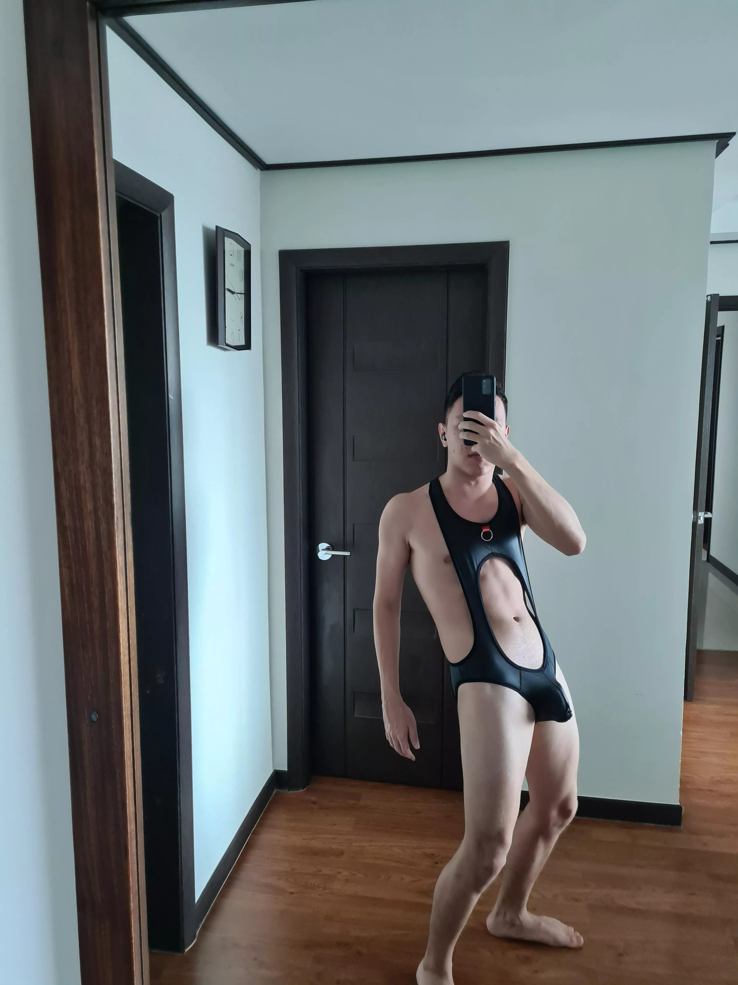 Wearing my first ever singlet posted by alen-alma