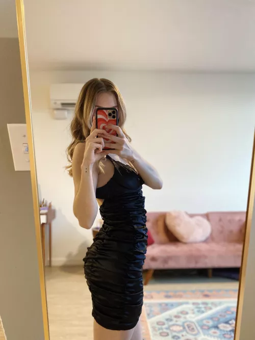 wearing my first little black dress tonight by flatlacroix2