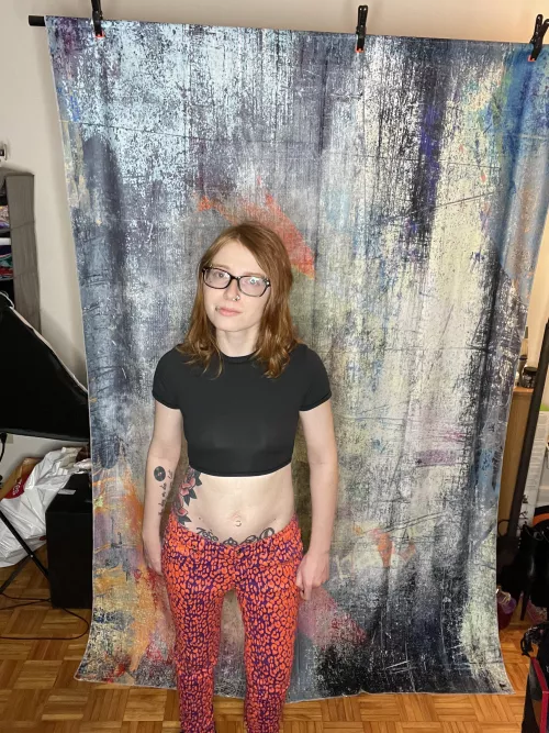 Wearing my new skims shirt with my Tripp jeans. by HotPants141