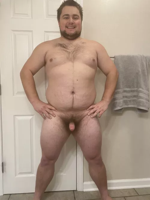 Wearing nothing but a smile by CJWoods-XXX