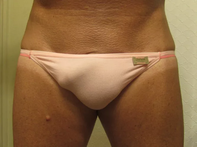 wearing string bikini panties today..... by 69rider